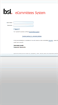 Mobile Screenshot of ecommittees.bsi-global.com